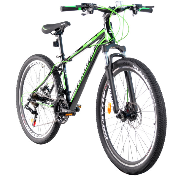 Велосипед ARDIS MTB 26 AL M20D Чорно-зелений (0178)