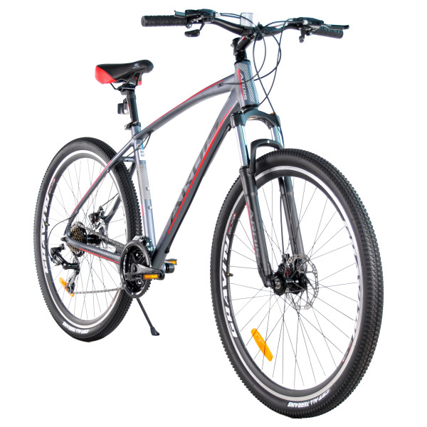 Велосипед Ardis 29 MTB AL BLAZE Сіро-червоний (02642)