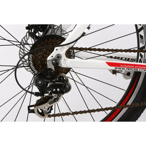 Велосипед Ardis MTB 26 AL MAXUS Біло-червоний (0138)