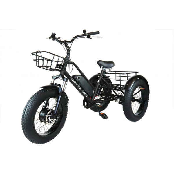 Електровелосипед триколісний Velomotor Сargo 36V 18 Ah 500 Вт