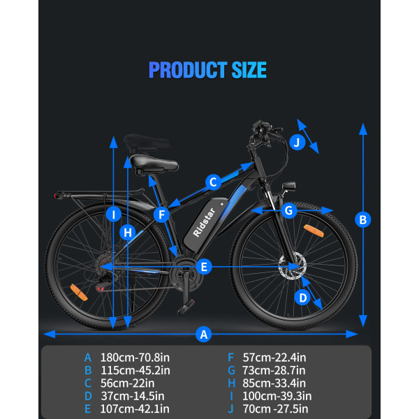 Електровелосипед Ridstar S29 PRO