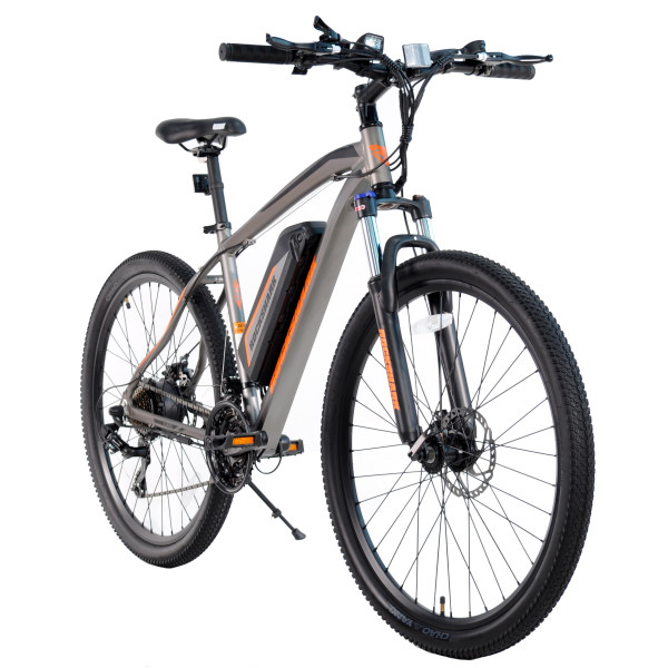 Електровелосипед ROCKSHARK 27,5 MTB AL "ROCK003" E-BIKE 350W Сірий (4042E)