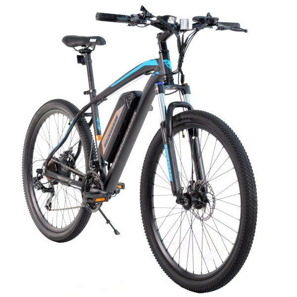 Електровелосипед ROCKSHARK 27,5 MTB AL "ROCK003" E-BIKE 350W Чорний (4042E)