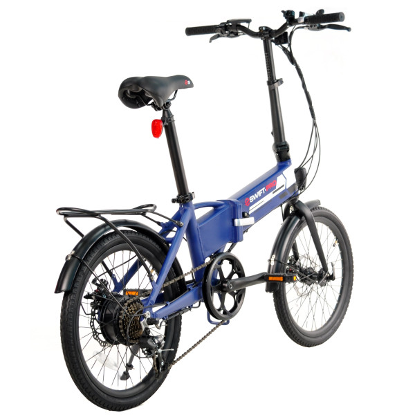 Електровелосипед SWIFT.PRO 20 FLD AL "ROCK008" E-BIKE 250W Синій (4039E)