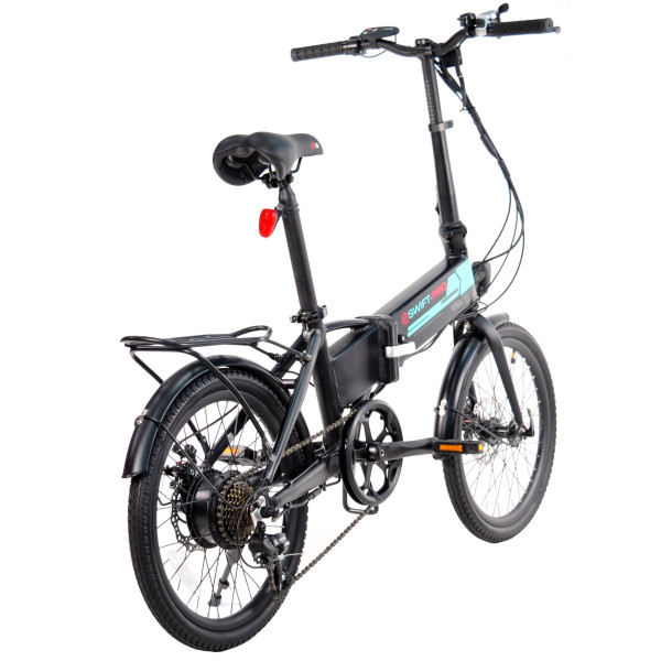 Електровелосипед SWIFT.PRO 20 FLD AL "ROCK008" E-BIKE 250W Чорний (4039E)