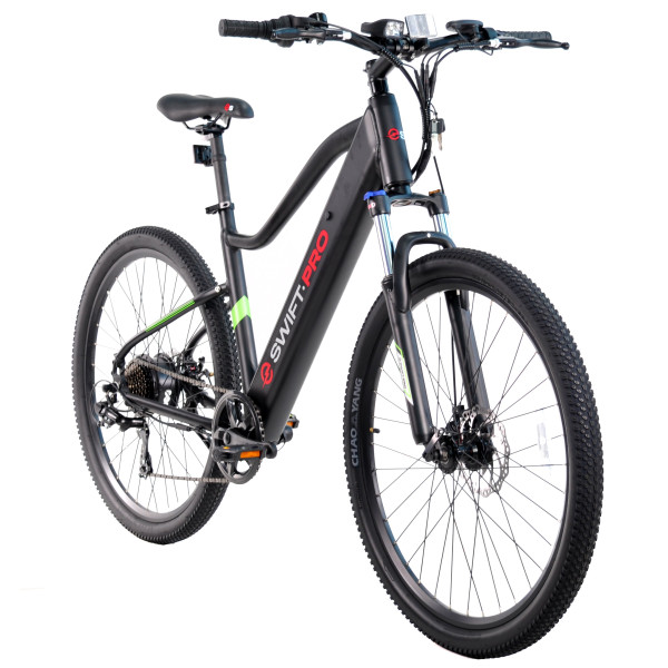 Електровелосипед SWIFT.PRO 27,5 MTB AL "EHIM011" E-BIKE 350W Чорний (4045E)