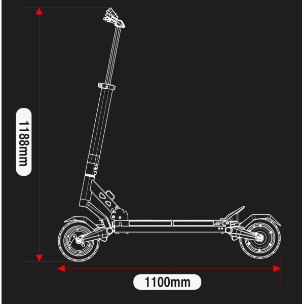 Електросамокат MiniWalker Tiger 8 Pro