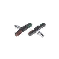 Гальмівні колодки ободні ONRIDE Molar, 72 мм, 3-х компонентні, коричневі (для V-brake) (polybag)