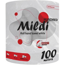 Рушник паперовий "Mildi Hundred", 100 метрів, целюл. 2 шар.