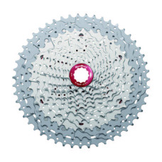 Касета SunRace CSMX80 EA1 0, 11 швидкостей, 11-51Т, алюмінієвий  павук, Silver