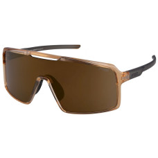 Окуляри R2 WINNER amber (crystal, shiny), лінза brown (copper chrome) PC, кат. 3