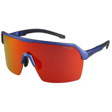 Окуляри R2 CLIFF dark blue (matt), лінза smoke (black-red chrome) PC, кат. 3