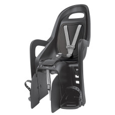 Дитяче крісло заднє POLISPORT Groovy Maxi CFS на багажник, 9-22 кг, чорне