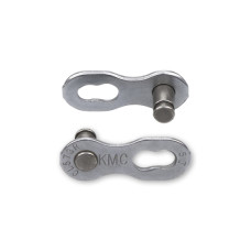 Замок ланцюга KMC 7/8R Silver EPT 8/7/6 шв. (7,3мм/KMC/Shimano), 1 замок (polybag)