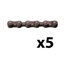 Ланцюг ONRIDE P52 7/6 швидкостей 116 ланок Brown + замок, 5 шт.