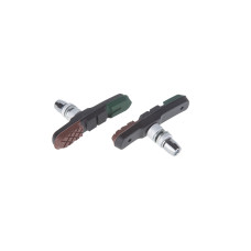 Гальмівні колодки ободні ONRIDE Molar, 72 мм, 3-х компонентні, коричневі (для V-brake)