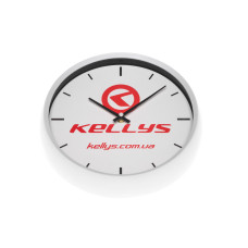Годинник Kellys білий/червоний 1хАА Ø26см