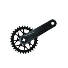 Комплект шатунів SunRace FCM53U під квадрат, 170 мм, 32T, на 11/10/9шв., чорний