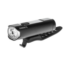 Велосипедна фара ONRIDE Rouse 20 (500 lm, 2400 mAh, Type-C), Power Bank, диспл. інд. заряду, алюм.