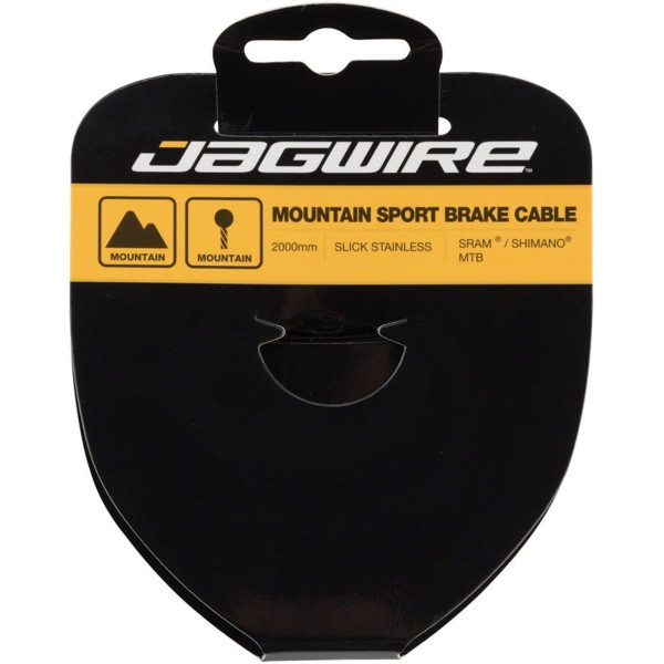 Трос для гальма JAGWIRE 94SS2000 шліфована нержавіюча сталь - 1.5X2000мм - SRAM / Shimano MTB