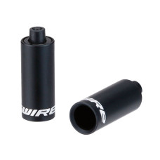 Ковпачок на оболонку JAGWIRE BOT260 - перемик. Hooded - 4mm Black - alloy (30шт.)
