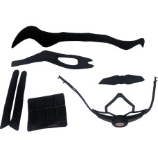 Змінний комплект обладнання на шолом Green Cycle Enduro/Rebel розмір 54-58см чорно-сірий