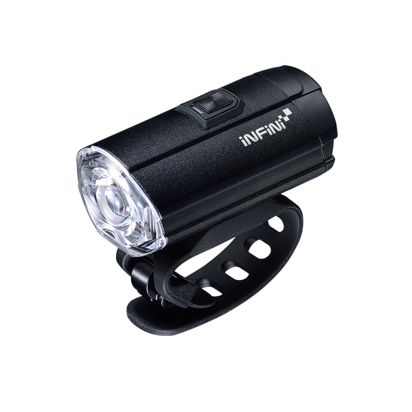 Фара передня Infini TRON 300 I-281P-BK, 1 світлодіод 3W, 6 режимів, USB кабель, з кріпл.