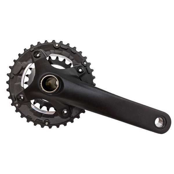 Комплект шатунів PROWHEEL VORTEX-551-TT (10S) 175mm, 22/36T black