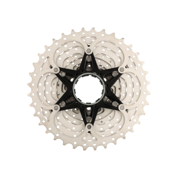 Касета 10-k 11-36T SUN RACE MS1 MTB, сталевий павук, metallic silver