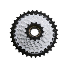 Трещітка інд. SUN RACE M56 8S, 13-34T, Zinc+Black