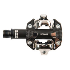 Педалі Look X-TRACK DARK GREY, алюміній, вісь chromoly 9/16