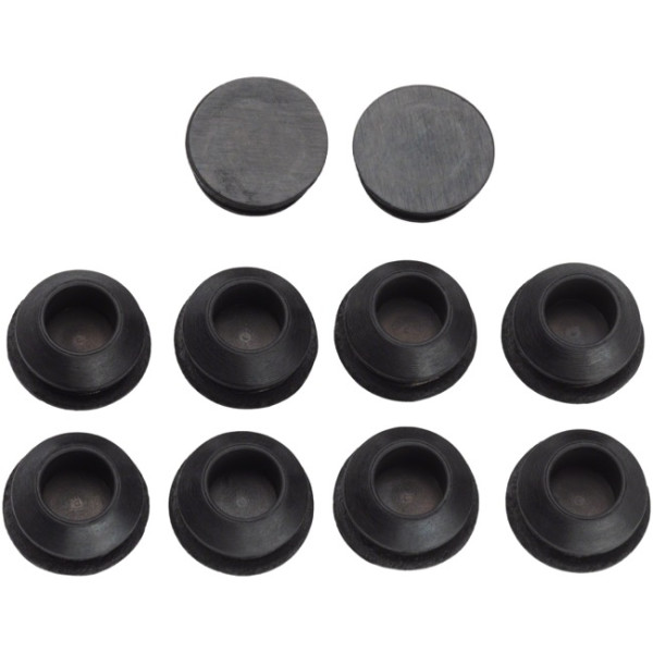 Заглушка та направляючі в раму JAGWIRE CHA162, Close Type (8mm Frame), чорні (10шт)