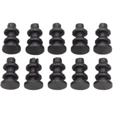 Заглушка та направляючі в раму JAGWIRE CHA165, Close Type (5,7 to 6mm Frame), чорні (10шт)