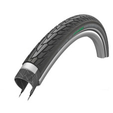 Покришка 28x1.75 (47-622) Schwalbe ROAD CRUISER PLUS PunctureGuard, TwinSkin B/B + RT HS484 GREEN 50EPI