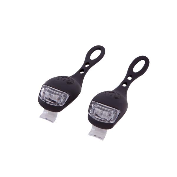 Комплект блимавок Green Cycle Micra 2 LED передня і задня 2 батерейки в кожній CR2032