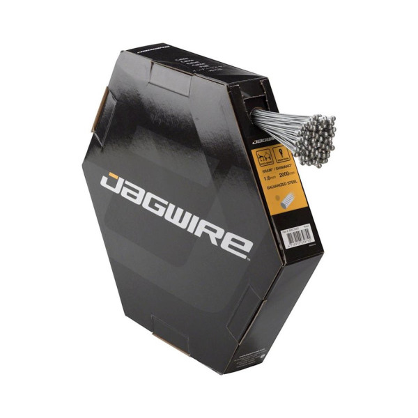 Трос для гальма JAGWIRE 8009807 шліфований гальванізований 1.5х2000мм - SRAM / Shimano Road (100шт)