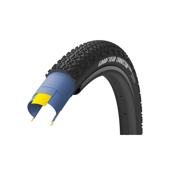 Покришка 700x40 (40-622) GoodYear CONNECTOR tubeless complete, folding, black, 120tpi