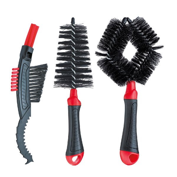 Щітки Weldtite 06013 CLEANING BRUSH SETS для очищення велосипеда, набір 3шт.