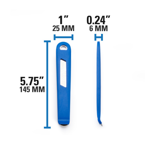 Лопатка бортувальна Park Tool TL-6.3 зі сталевим стрижнем, набір з 2шт.