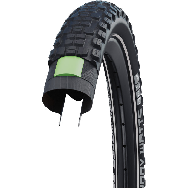 Покришка 29x2.60 (65-622) SCHWALBE JOHNNY WATTS Perf, DD, GreenGuard B/B-SK+RT HS604 ADDIX 67EPI B
