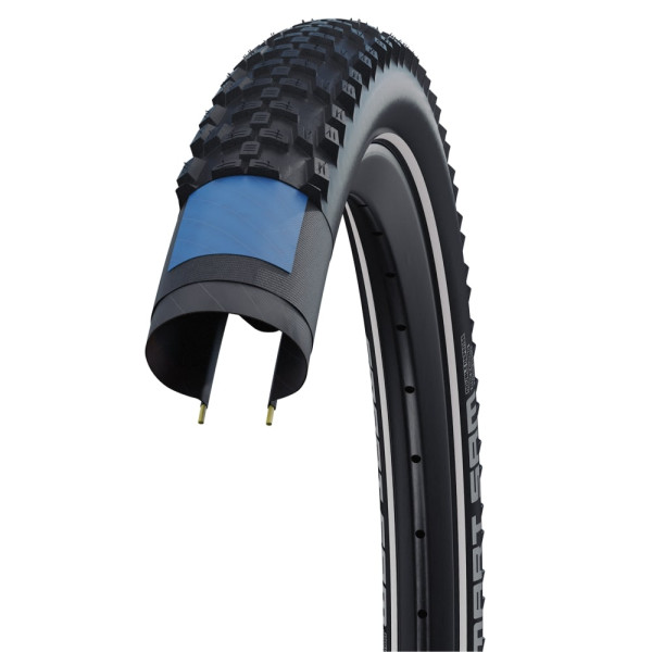 Покришка 27.5x2.35 (60-584) SCHWALBE SMART SAM Plus Perf, DD, GreenGuard B/B-SK+RT HS624 ADDIX 67EPI 35B