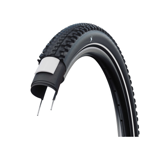 Покришка 29x2.25 (57-622) SCHWALBE ADVANCER HYBRID PunctureGuard B/B-SK+RT HS636 GREEN 50EPI