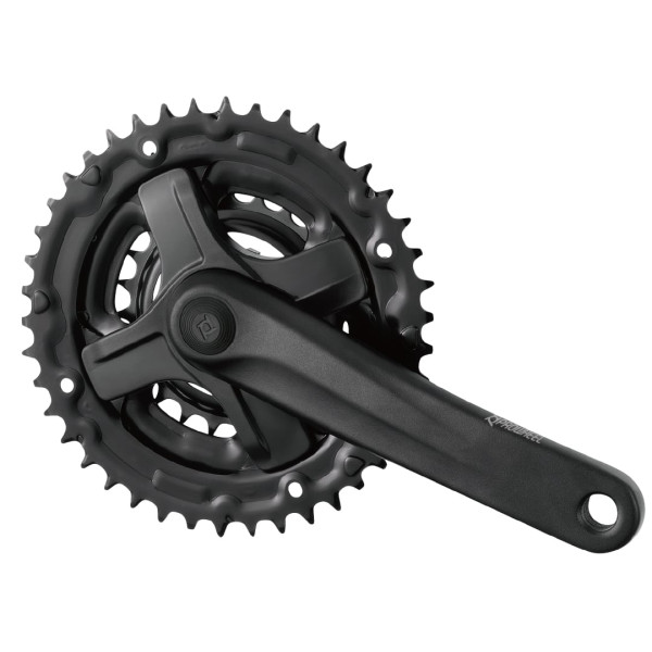 Комплект шатунів PROWHEEL TA-CM60, (8S/7S), 170mm, 42/34/24T black