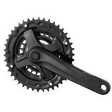 Комплект шатунів PROWHEEL TA-CM60, (8S/7S), 175mm, 42/34/24T black