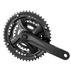 Комплект шатунів PROWHEEL TY-CM90, (8S/7S), 170mm, 48/38/28T black