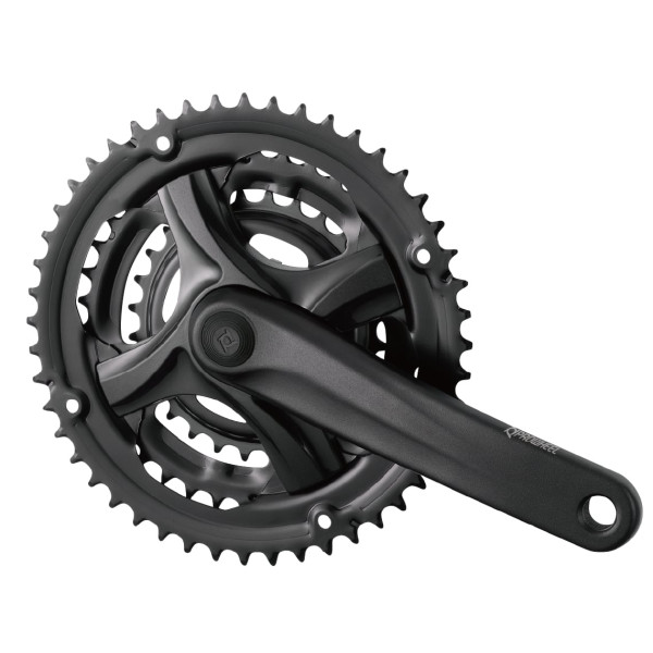 Комплект шатунів PROWHEEL TY-CM90, (8S/7S), 170mm, 48/38/28T black