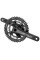 Комплект шатунів PROWHEEL RPL-521-TT, (11S/10S/9S), 175mm, 48T/32T black