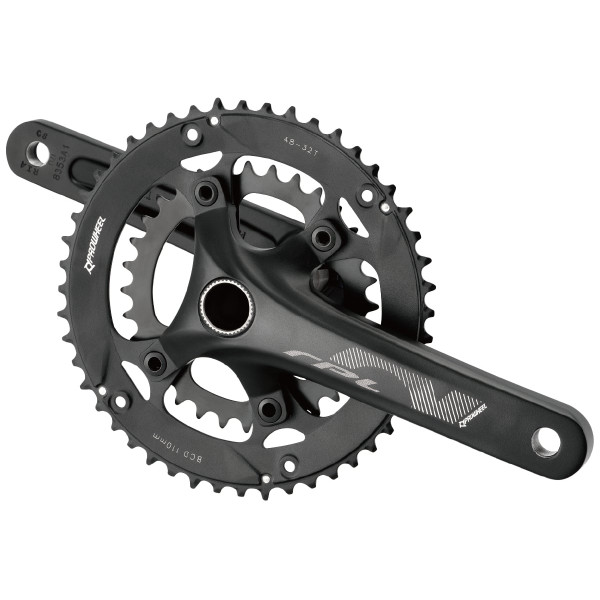 Комплект шатунів PROWHEEL RPL-521-TT, (11S/10S/9S), 175mm, 48T/32T black