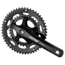 Комплект шатунів PROWHEEL RPE-421, (8S/7S), 170mm, 50T/34T black