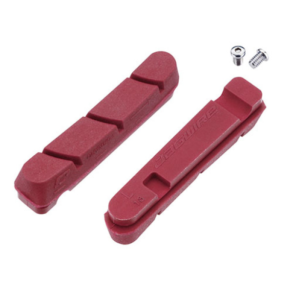 Вставки в колодки гальм шос. v-br JAGWIRE Road Pro S JS453RW для вологої погоди (совм. з Shimano, SRAM) Red